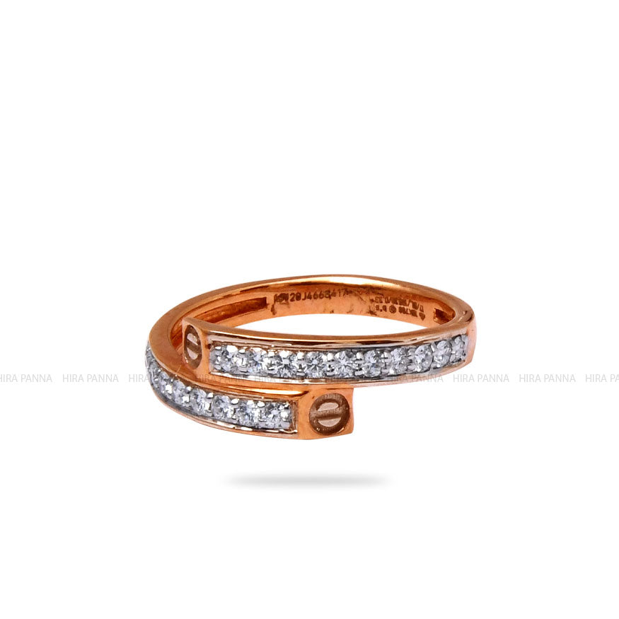 Rose Gold Diamond Ring