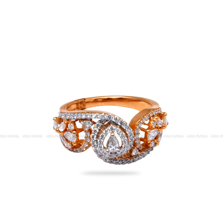 Rose Gold Diamond Ring