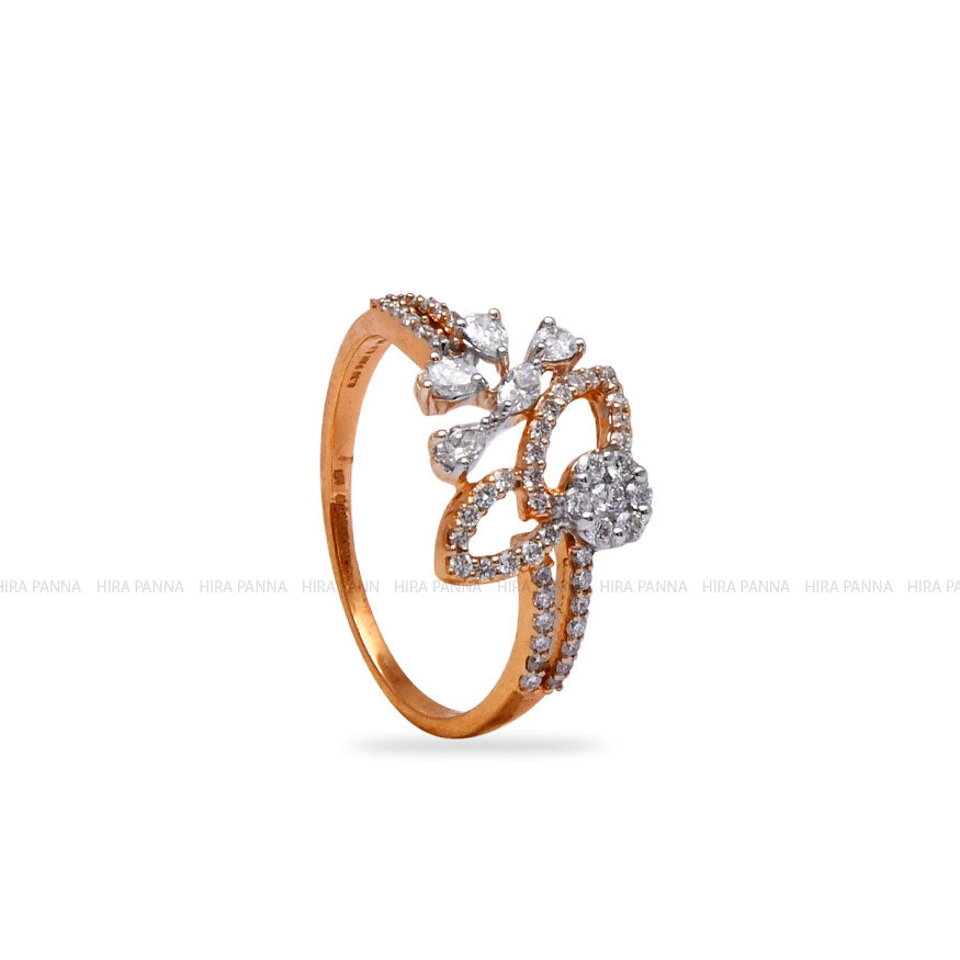 Rose Gold Diamond Ring