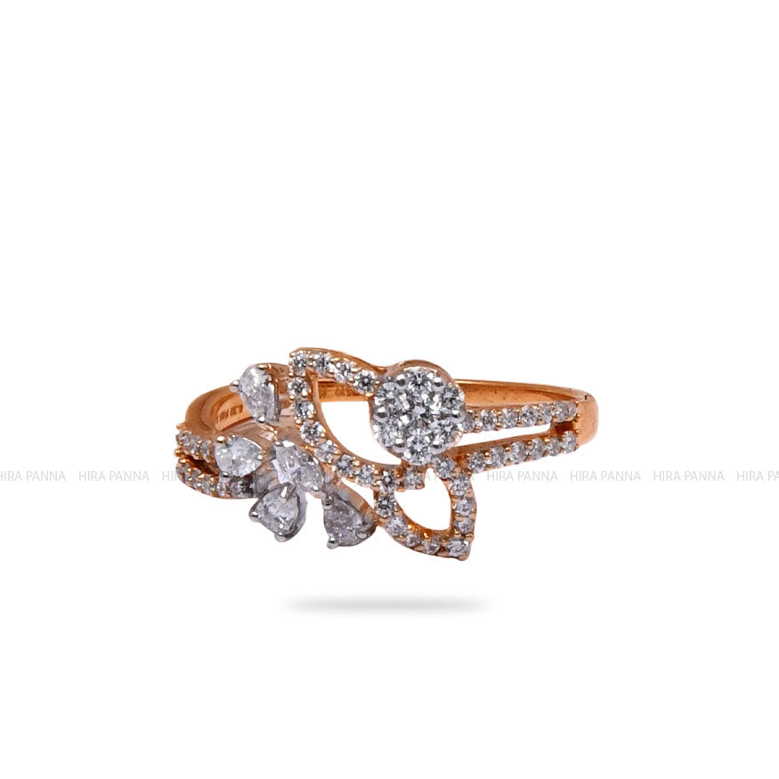 Rose Gold Diamond Ring