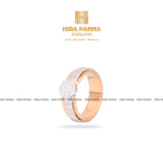 Rose Gold Women's Diamond Ring