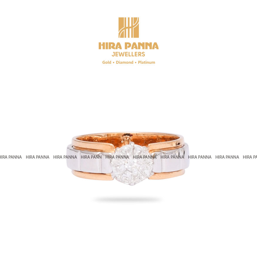 Rose Gold Women's Diamond Ring