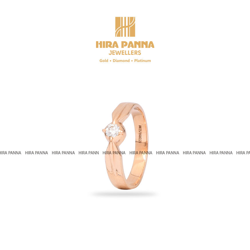 Rose Gold Women's Diamond Ring