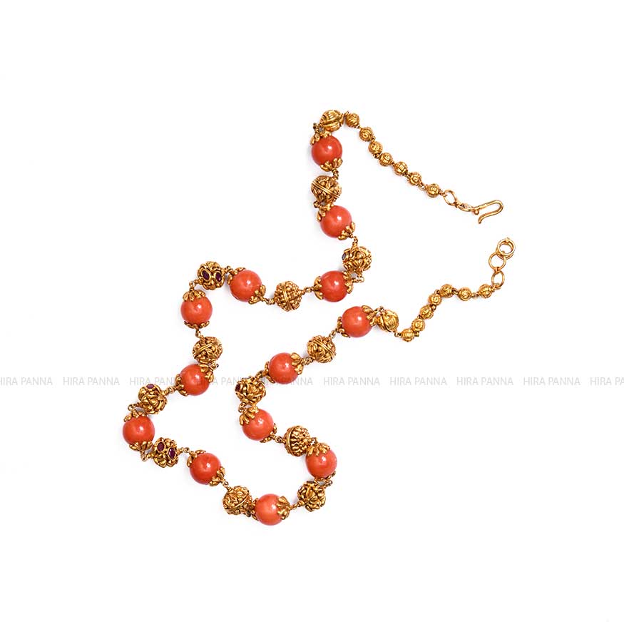 Coral Fancy Mala