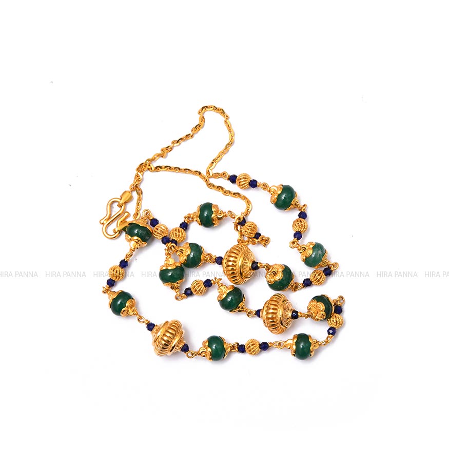 Tamarind & Emerald Fancy Mala