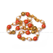 Antique Coral Fancy Mala