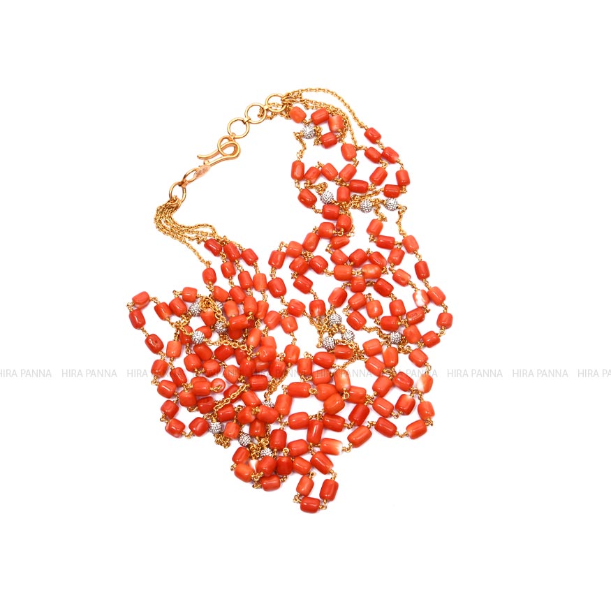 Fancy Coral Mala