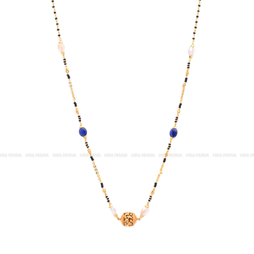 Fancy Tanzanite Mala