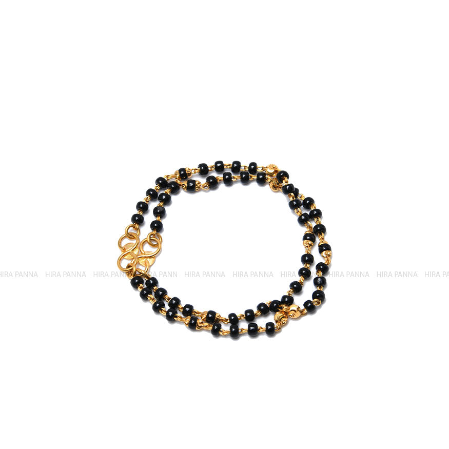 Black Beads Bracelet