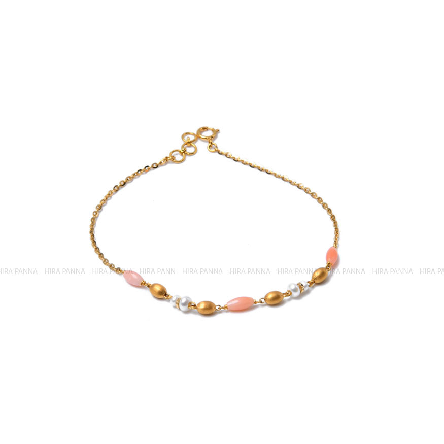 Coral Fancy Bracelet