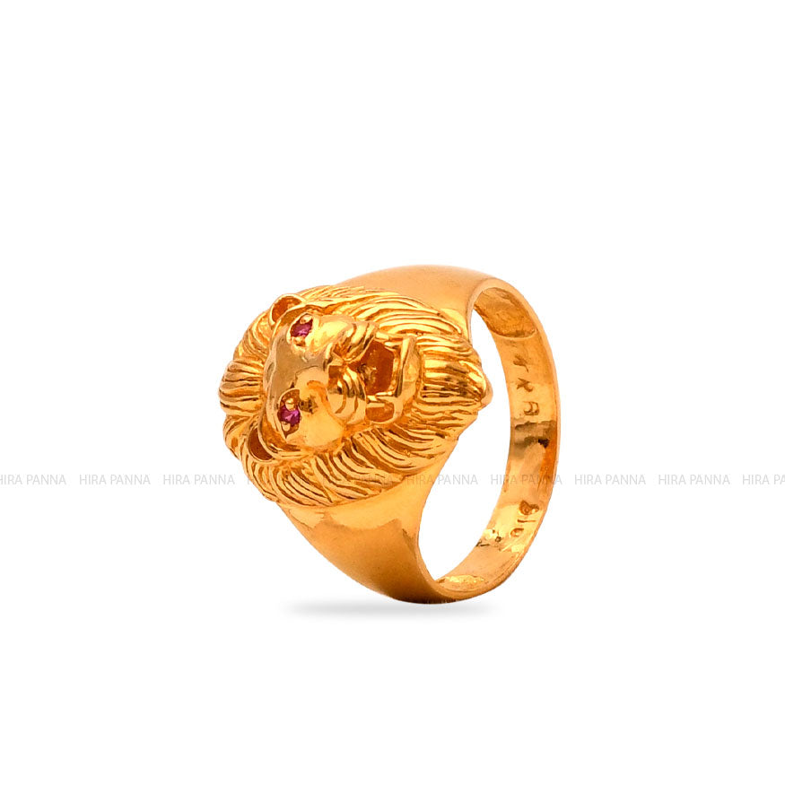 Handmade Lion Ring