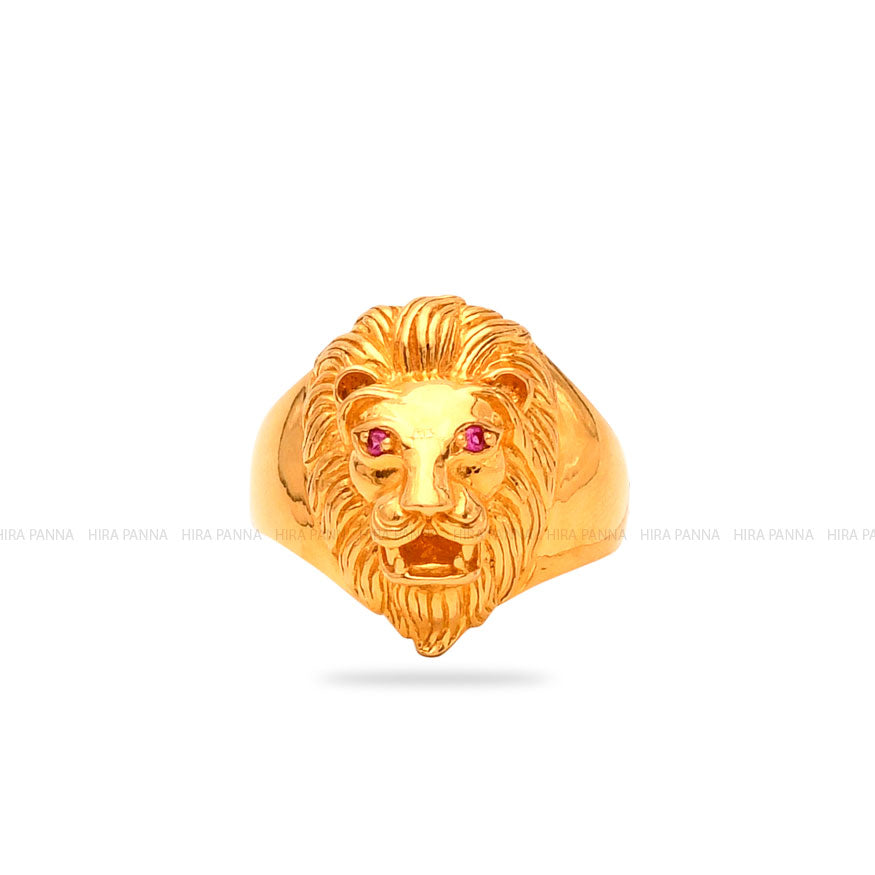 Handmade Lion Ring