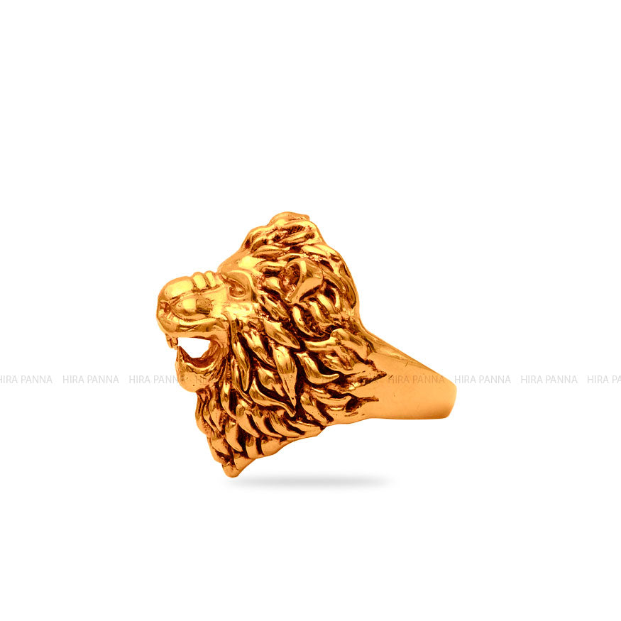 Handmade Lion Ring