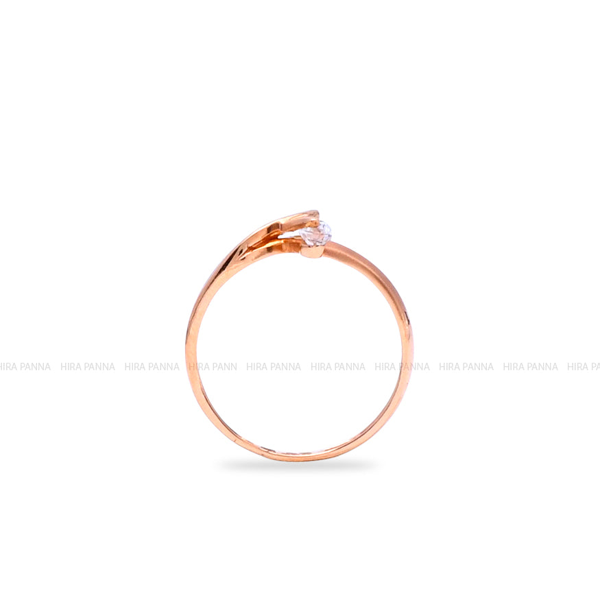 Rose Gold Dual Tone Ring