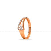 Rose Gold Dual Tone Ring