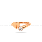 Rose Gold Dual Tone Ring