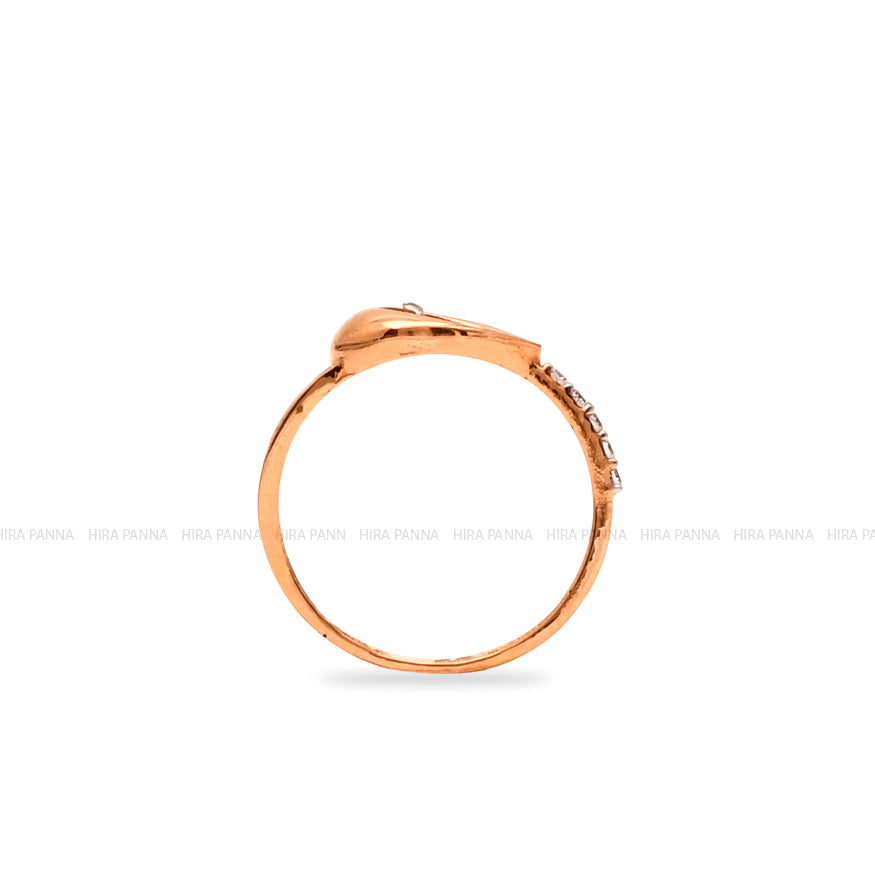 Rose Gold Signature Ring