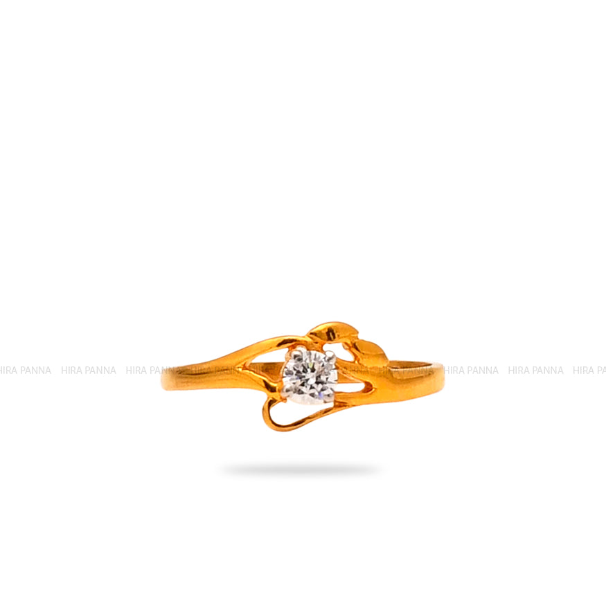 Fancy Solitaire Ring