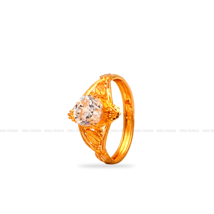 Handmade Solitaire Ring