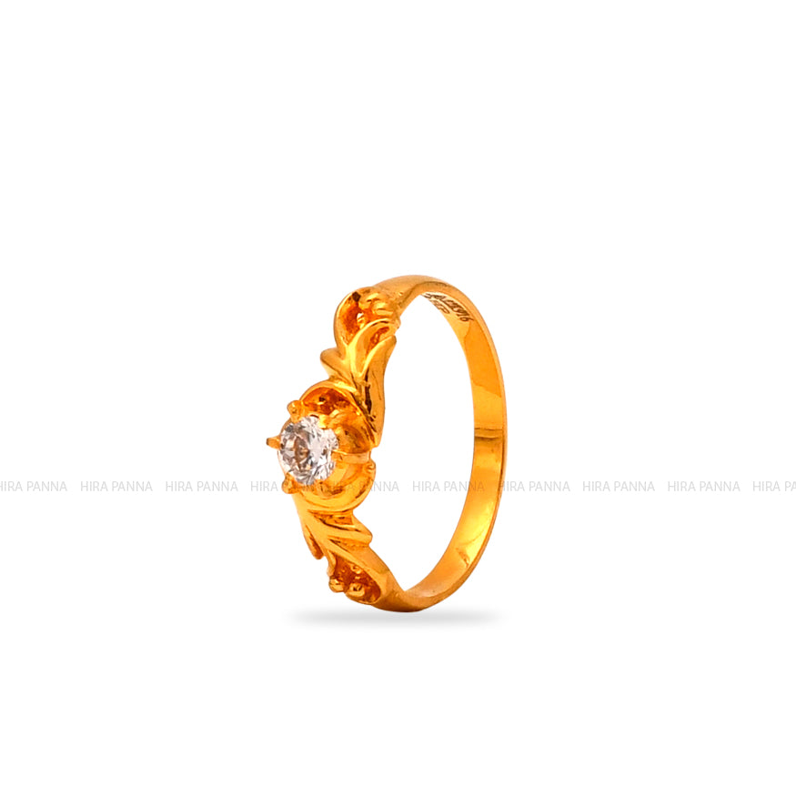 Handmade Fancy Solitaire Ring