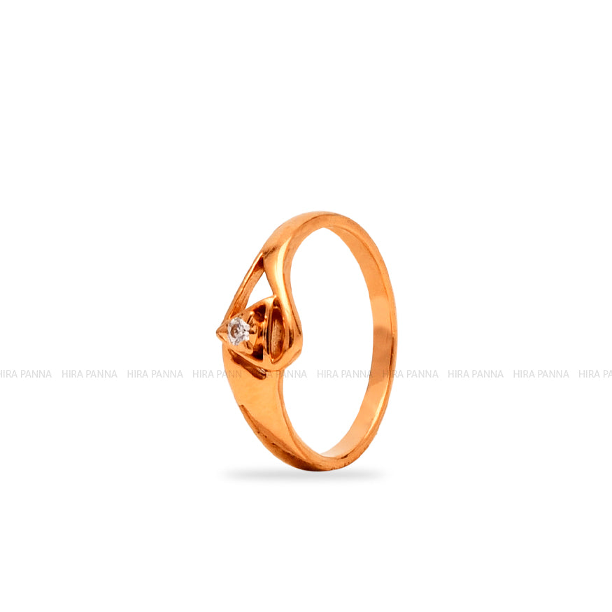 Casting Solitaire Ring