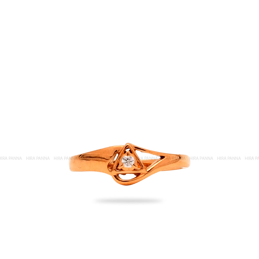 Casting Solitaire Ring