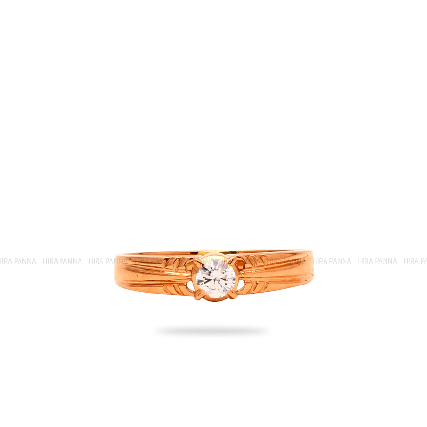 Casting Solitaire Ring