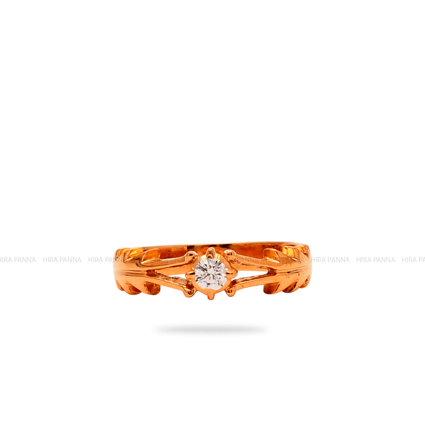 Casting Solitaire Ring