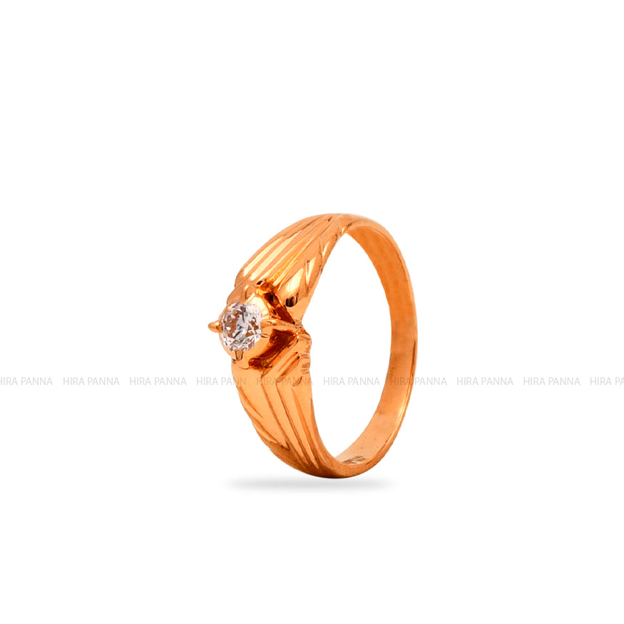 Casting Solitaire Ring