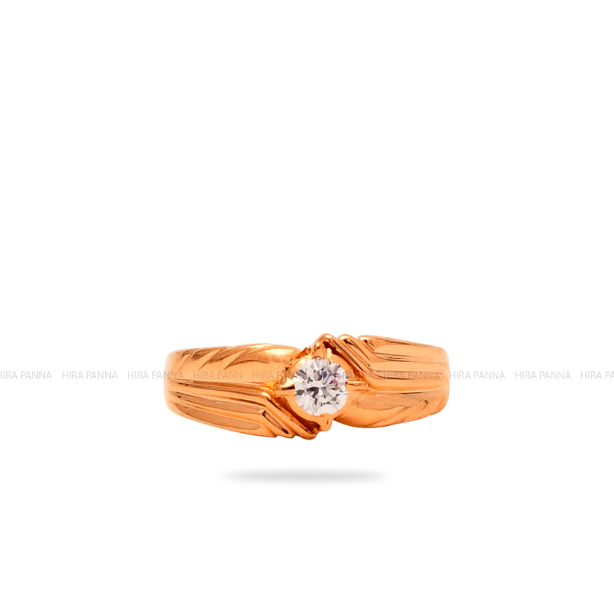 Casting Solitaire Ring