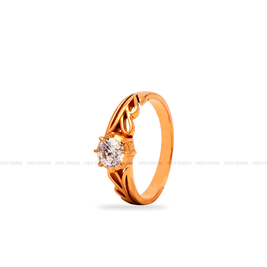 Casting Solitaire Ring