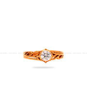Casting Solitaire Ring