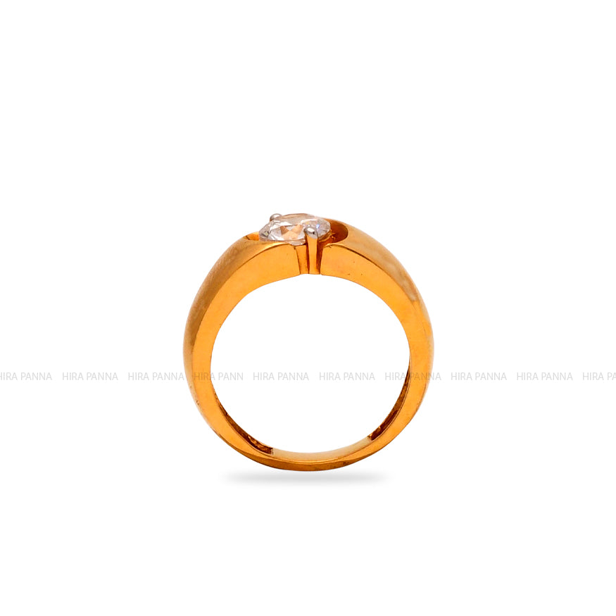 Casting Solitaire Ring