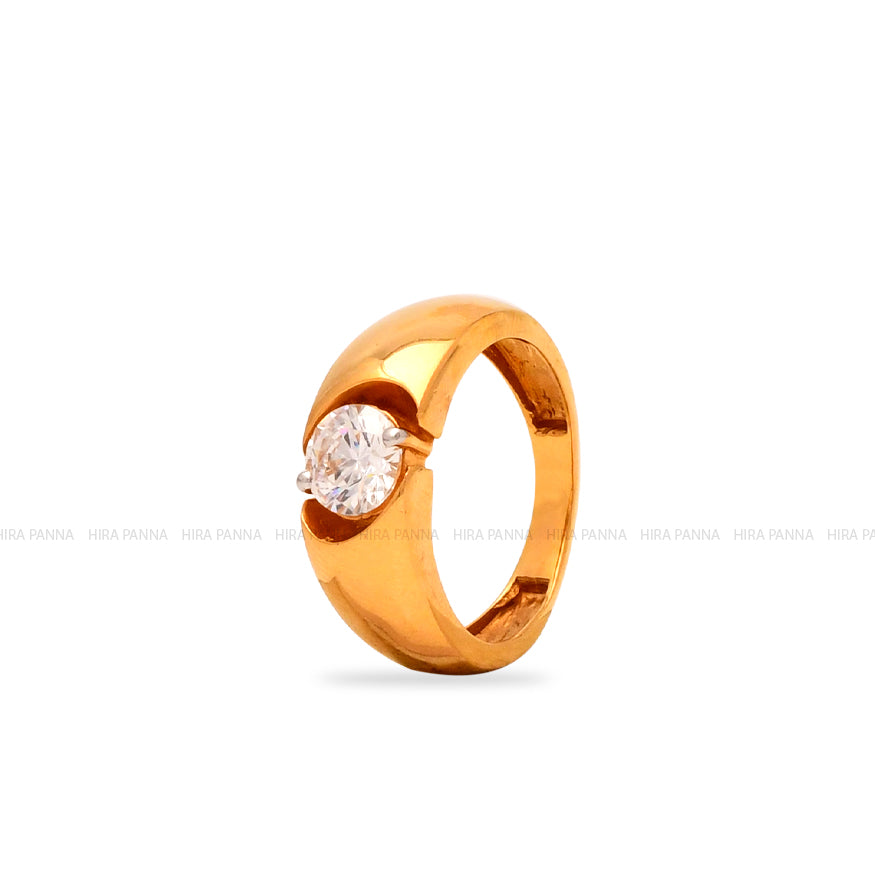 Casting Solitaire Ring