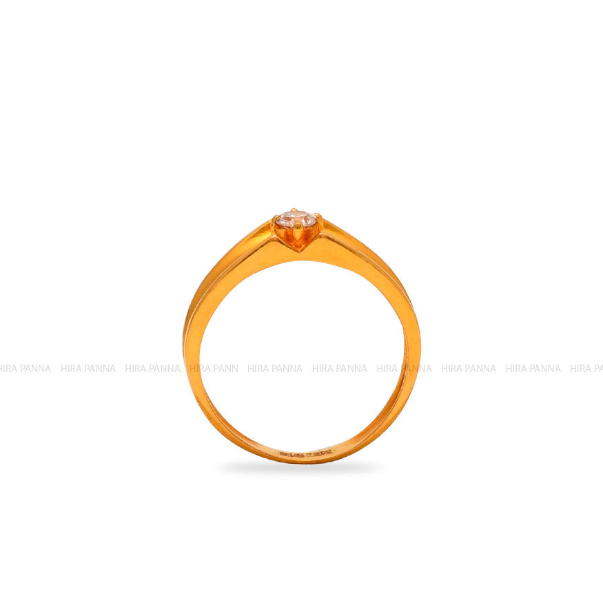 Casting Solitaire Ring