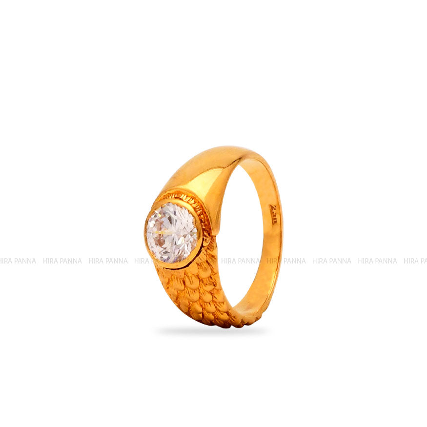 Casting Solitaire Ring