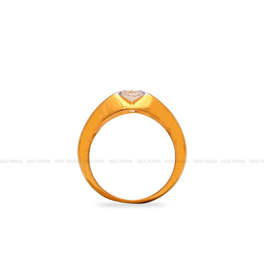 Casting Solitaire Ring