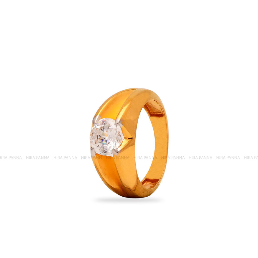 Casting Solitaire Ring