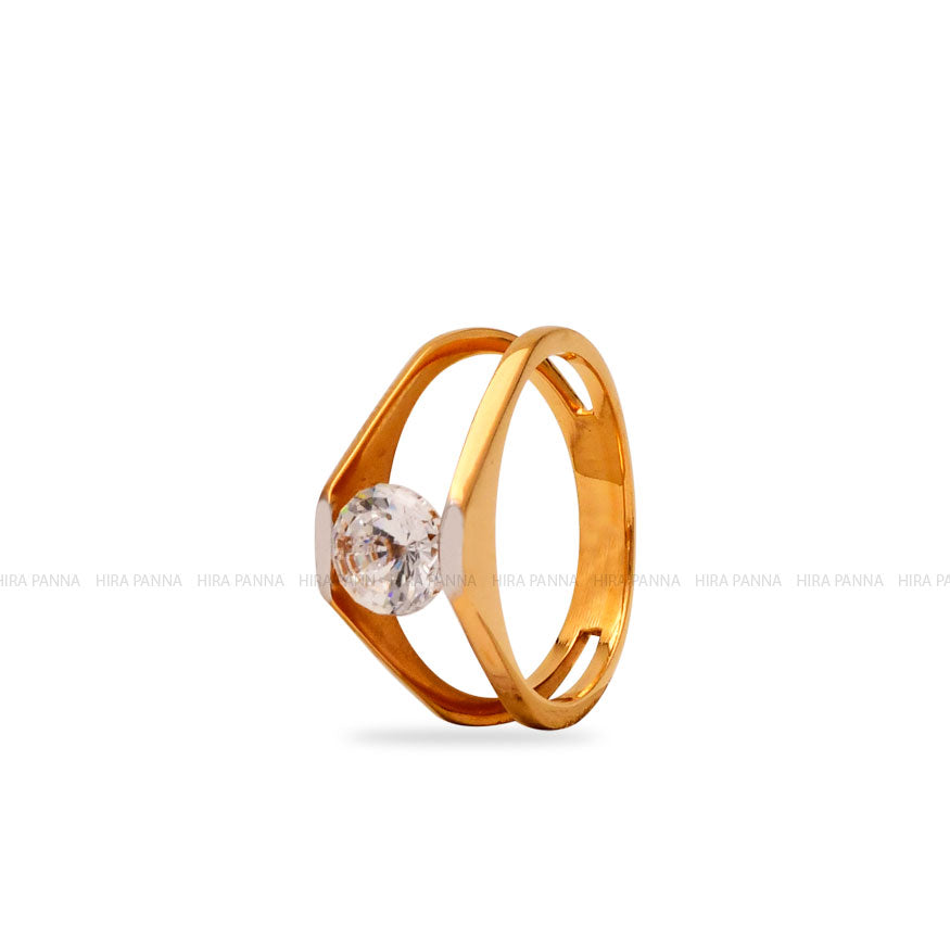 Casting Solitaire Ring