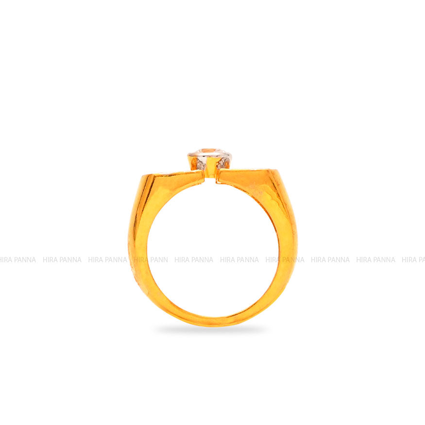 Casting Solitaire Ring