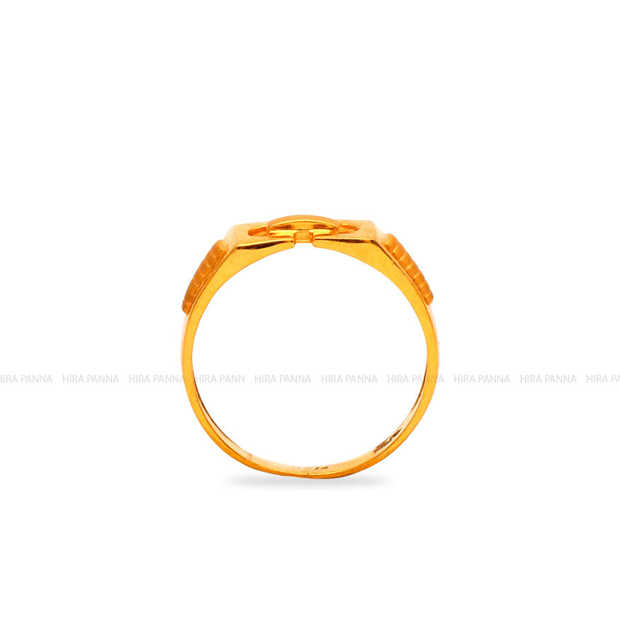 Handmade Plain Gold Ring