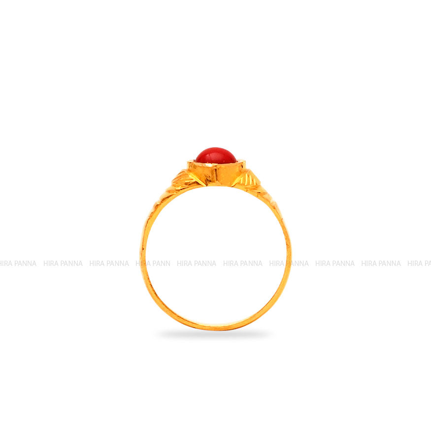 Handmade Coral Ring