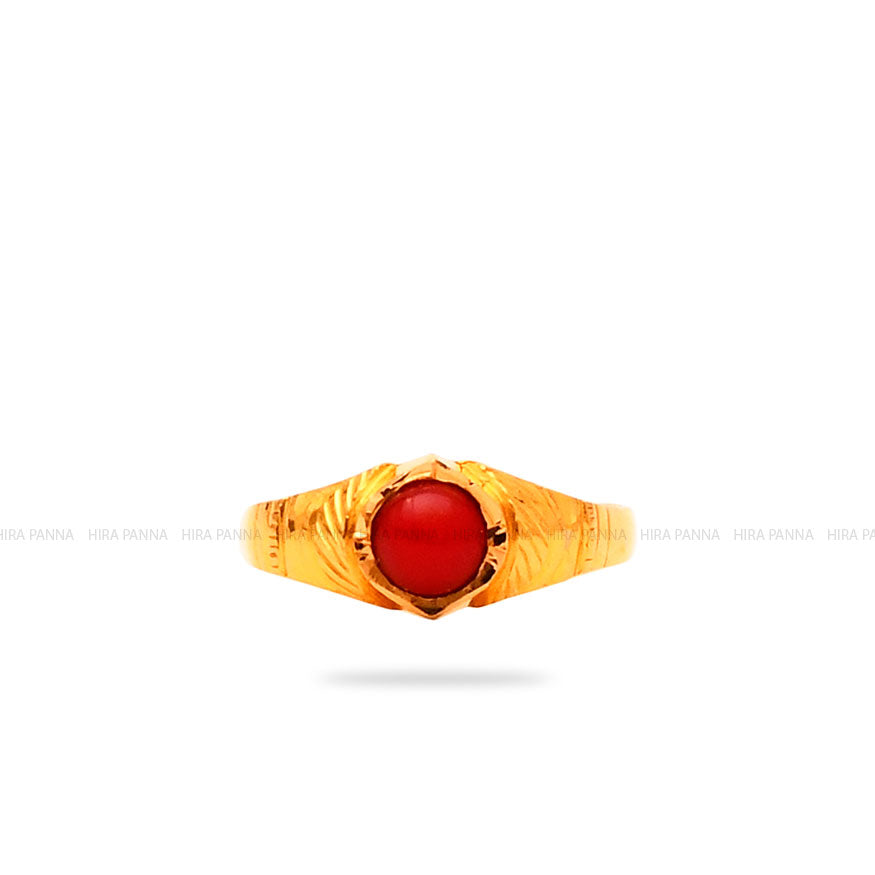 Handmade Coral Ring