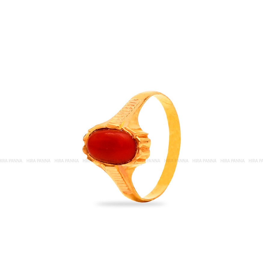 Handmade Coral Ring