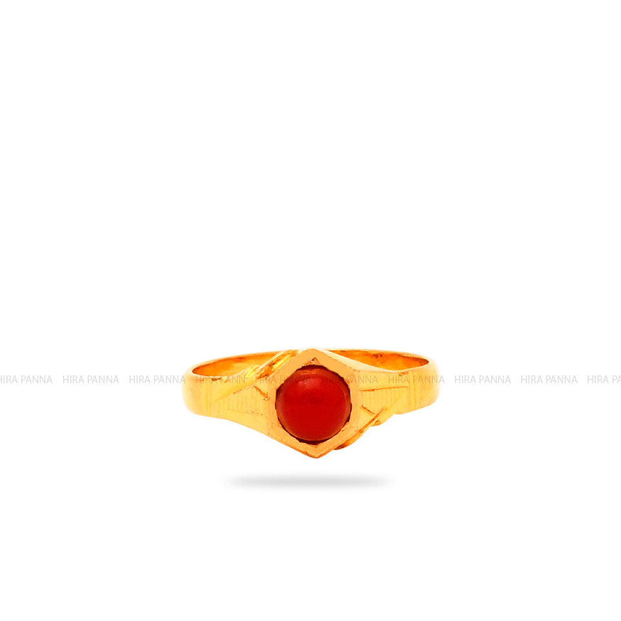 Handmade Coral Ring