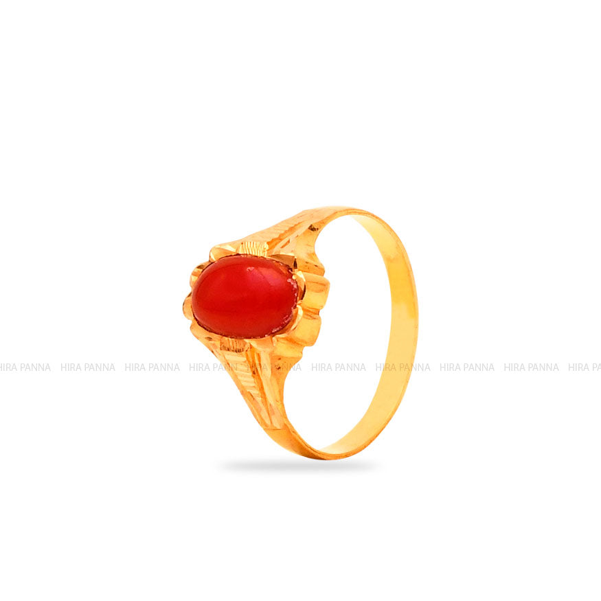 Handmade Coral Ring