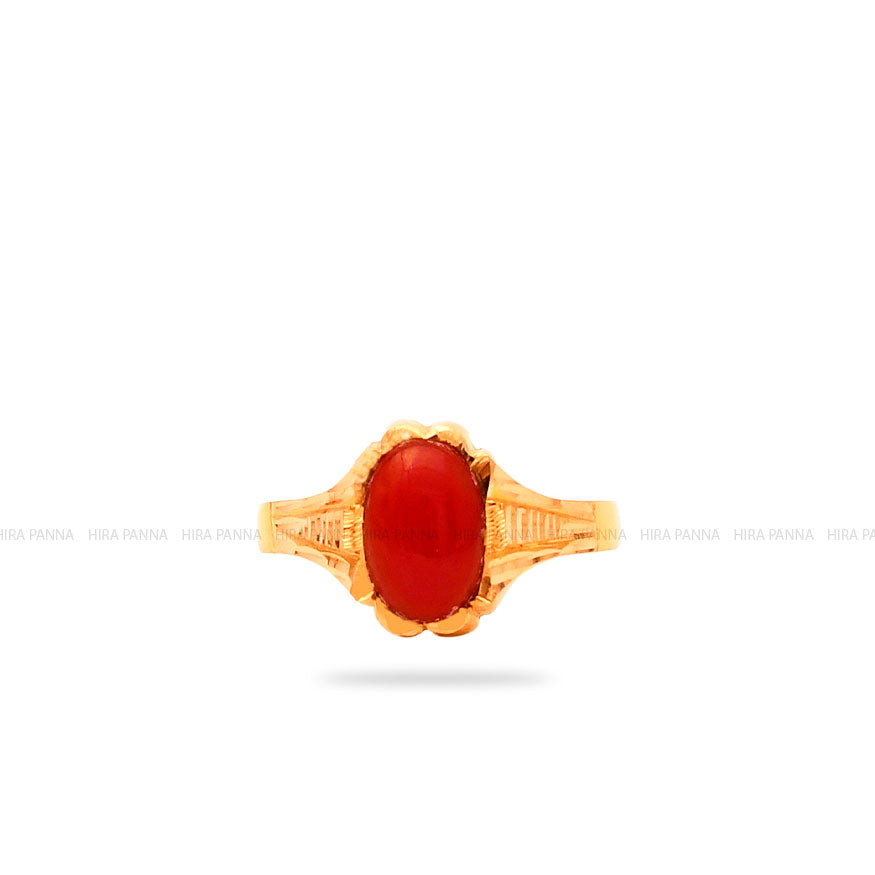 Handmade Coral Ring