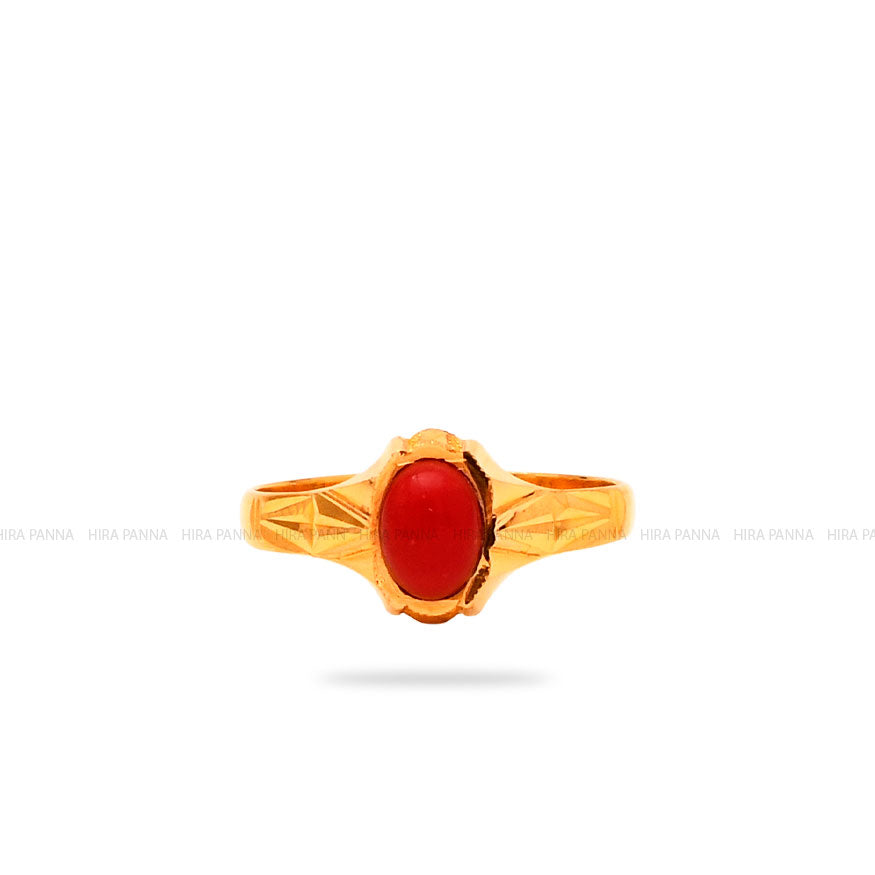 Handmade Coral Ring