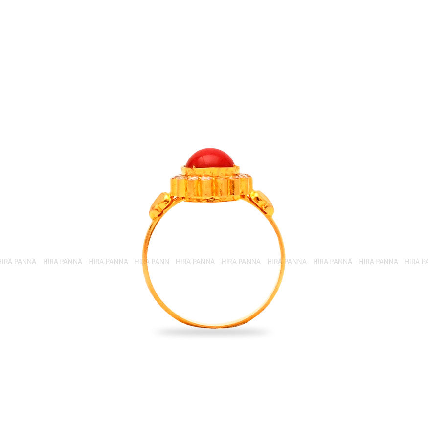 Handmade Coral Ring