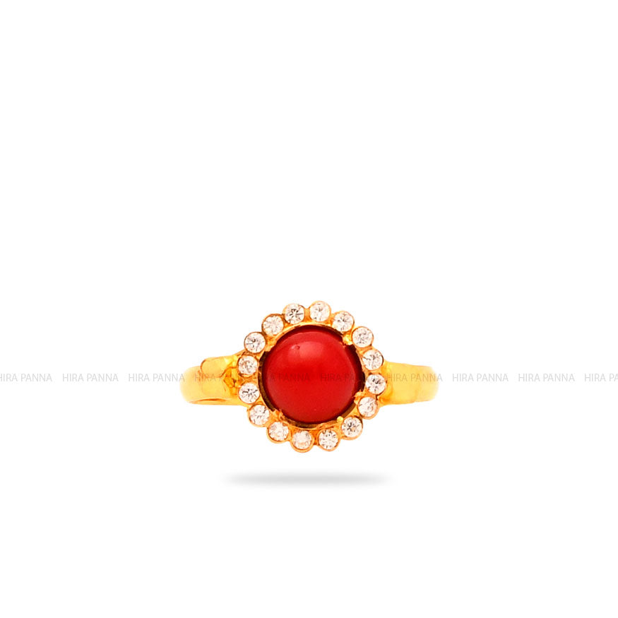 Handmade Coral Ring